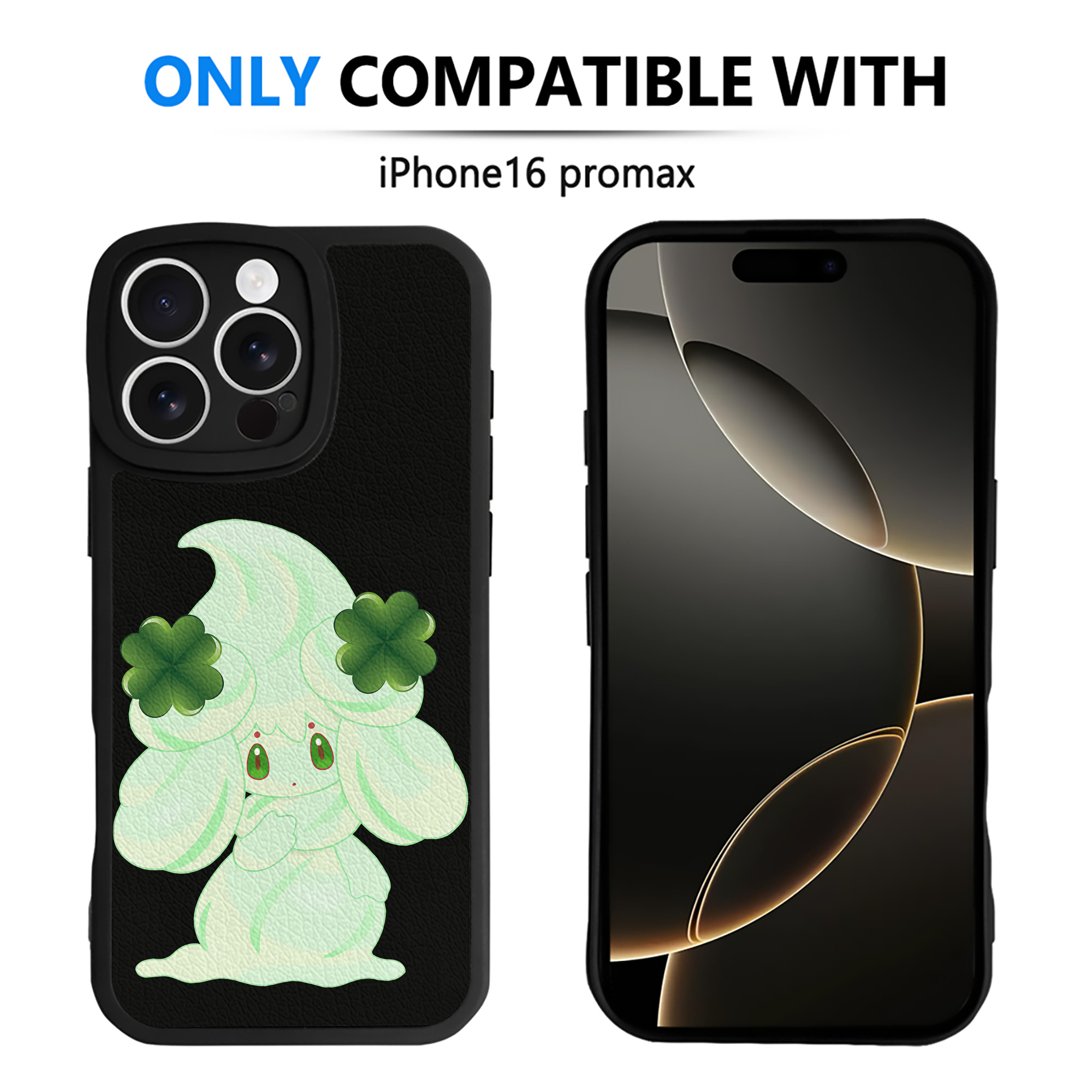 （画像用） ポケットモンスター Pokémon 【iPhone 16シリーズ対応】シリコンスマホケース（レザー調） 材質：シリコン